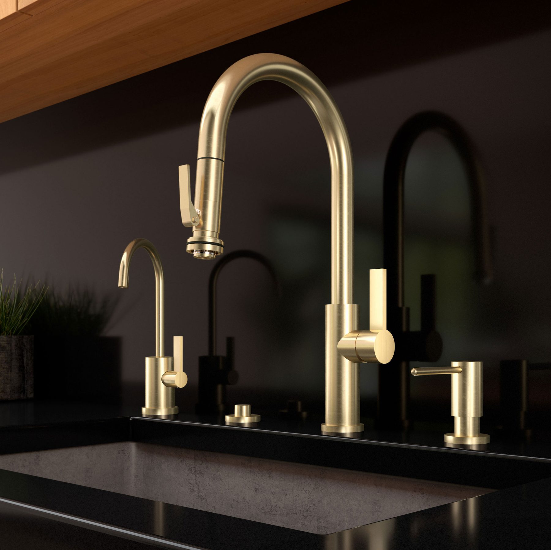 California Faucets kitchen faucet